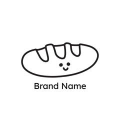 Bread logo hand drawn