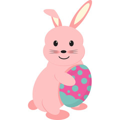 Easter Bunny Illustration 