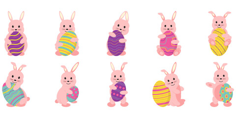 Easter Bunny Illustration 
