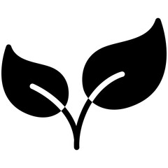 Leaf Solid Icon