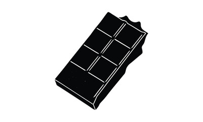 Chocolate Bar with Squares Icon