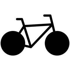Bicycle Solid Icon