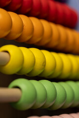 wooden children's abacus for learning and development