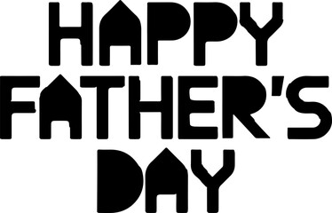 Happy Father Day Typographer