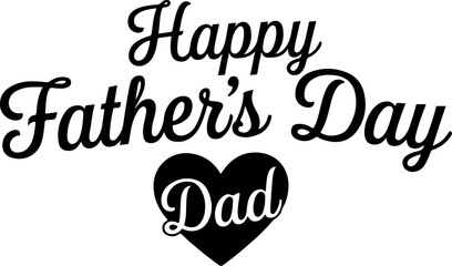 Happy Father Day Typographer