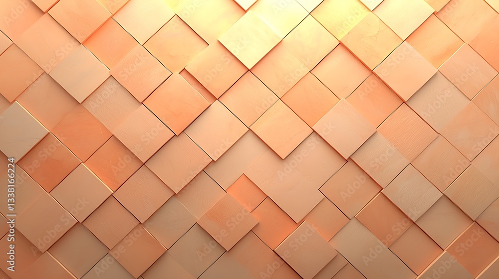 Poster abstract texture background of geometric shapes modern design soft colors digital art