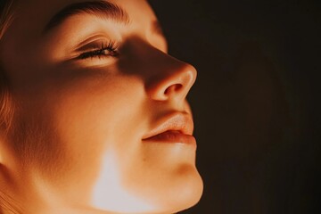 Beautiful woman having facial cosmetic treatment from professional dermatologist at wellness spa. Facial skin care concept