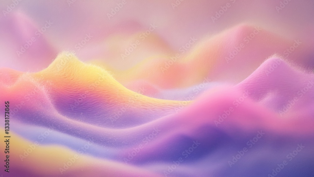Poster abstract vibrant soft and bright gradient grain noise texture background