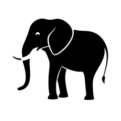 Fototapeta premium Elephant adorned with floral garlands, suitable for festival and decorative projects.