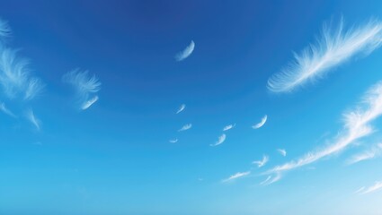 Abstract vivid sky surface backdrop