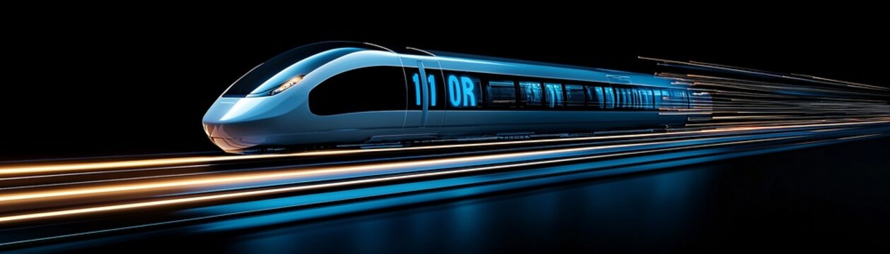 futuristic transportation, hyperloop highways, floating transit hubs, ultra-fast maglevs, kinetic energy visuals, surreal speed effects, neon motion trails, immersive depth, hyper-realistic