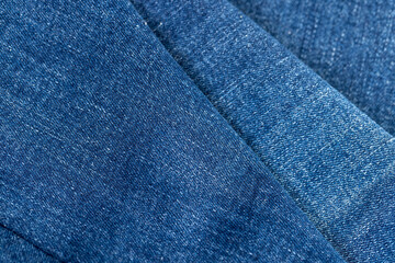 new blue denim fabric for the production of clothing and other items