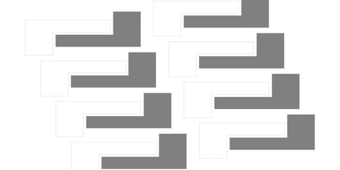 Obraz premium Abstract background with white and gray color technology modern background design. Abstract geometric white and gray color background, vector illustration.