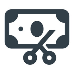 Tax Icon. Tax, Income, Deduction, Liability, Expense, Filing, Money, Payment. Vector Icon Illustration