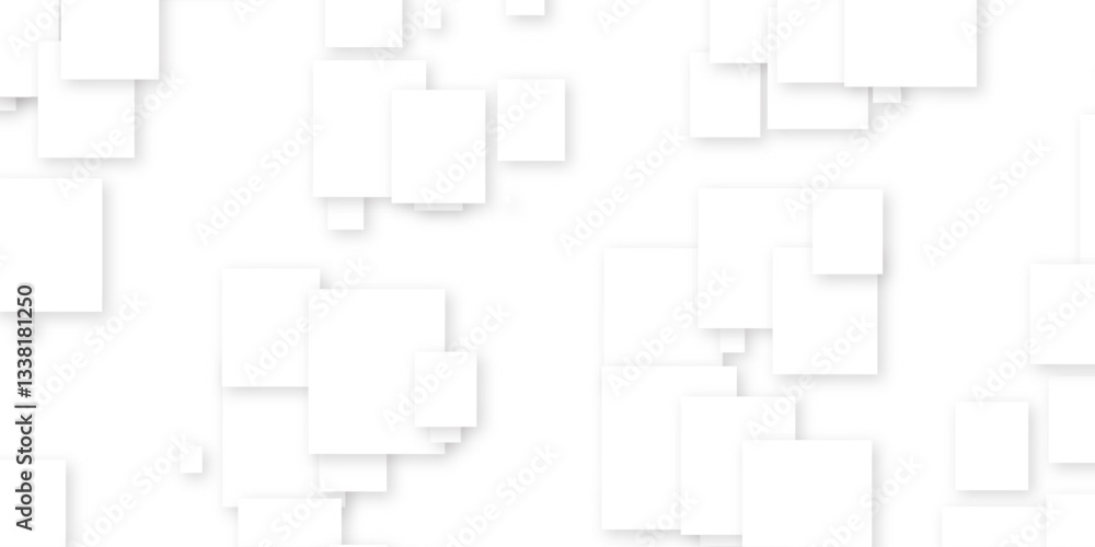 Poster abstract background with white and gray color technology modern background design. abstract geometri