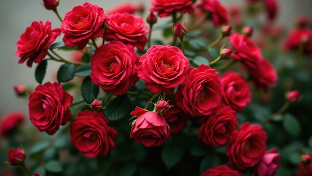 Scarlet Rambling Rose