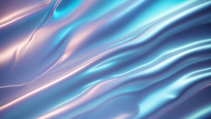 Obraz premium Abstract texture backdrop, gleaming wave metal surface