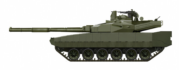 T-42BM Oplot MBT (concept of a new MBT, with a 125mm gun (BM Oplot variant)) © Tikros