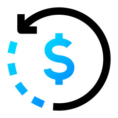 Transaction History Icon. Transaction History, Record, Ledger, Statement, Summary, Report, Archive, Data. Vector Icon Illustration