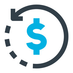 Transaction History Icon. Transaction History, Record, Ledger, Statement, Summary, Report, Archive, Data. Vector Icon Illustration