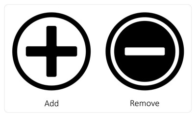 Fototapeta premium Add and Remove