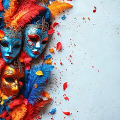 Carnival Masks and Decorations