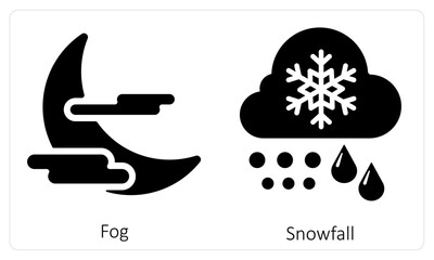 Fog and Snowfall