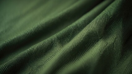 green herringbone tweed design, wool fabric texture background. interior material backdrop.