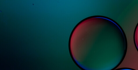 An Abstract Grunge Illustration with Water and Liquid Colors