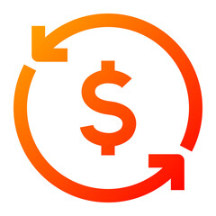 Obraz premium Transfer Icon. Transfer, Payment, Receive, Transaction, Exchange, Deposit, Withdraw, Send. Vector Icon Illustration