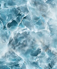 Obraz premium Marble Texture in light blue Tones. Classic Background
