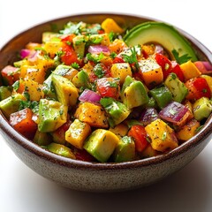 Delicious Mango Avocado Salad