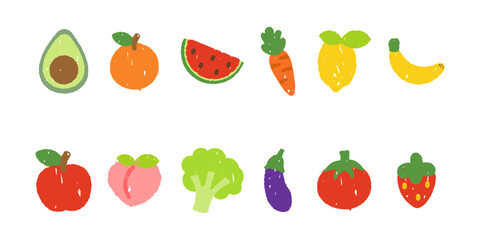 Hand Drawn Fruit Vector