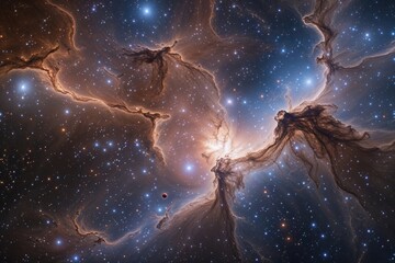 Mesmerizing Galactic Nebula: Stunning Cosmic Light Formations and Universal Mysteries