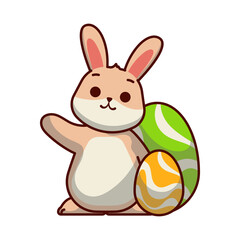 Easter Bunny Illustration