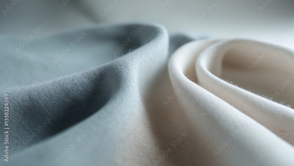 Poster white grey felt material. texture of felt fabric in an abstract background featuring shades of gray.
