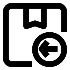 shipping and delivery regular icon