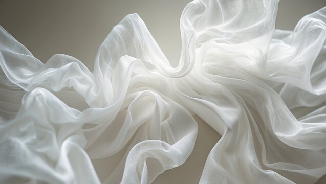 white organza fabric texture backdrop