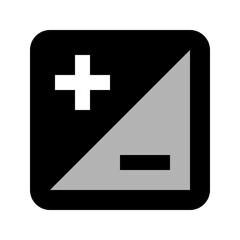 Obraz premium Exposure Compensation Icon 