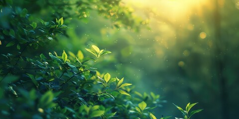 the rousing of nature with the initial sunbeams, breathing life into the world at the break of day