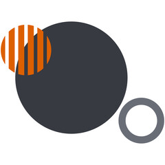 Geometric Memphis Circle