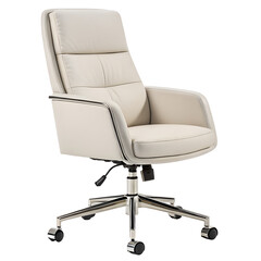 Modern office chair  isolated on white background