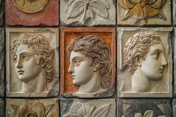 collage of the ancient greek orthodox church