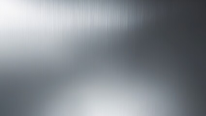 Brushed steel plate texture with reflective qualities suitable for backgrounds.