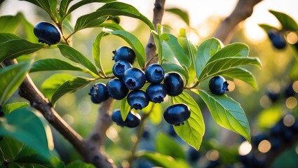 Calafate berries. A fruit that gives rise to the myth that those who consume Calafate berries will revisit landscapes.