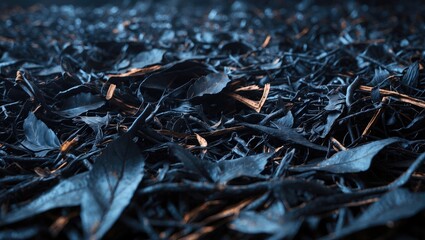 Fototapeta premium Burnt paper texture used as a background. Background of paper ashes. Cinder view from above.