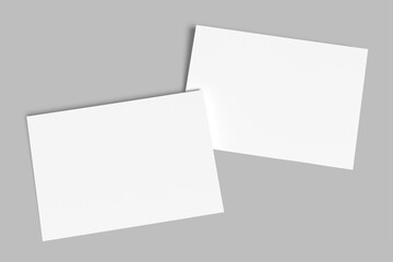 a4 certificate blank mockup