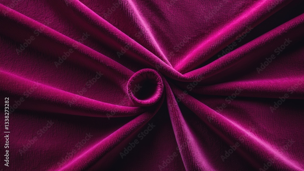 Poster close-up view of a textured fabric, providing a subtle yet sophisticated background choice for desig