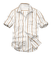 Obraz premium 3d illustration autumn season boy casual shirt with pocket