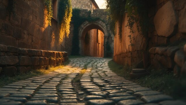 The Characteristic Narrow Medieval Streets: An Endless Exploration of Historical Appeal
